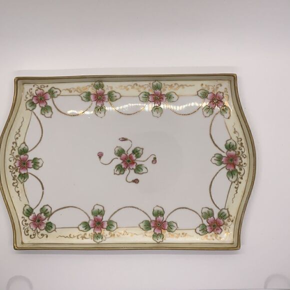 Nippon Rose Serving Tray Dish - Picture 2 of 5